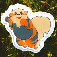 Image 2 of Arcanine Sticker
