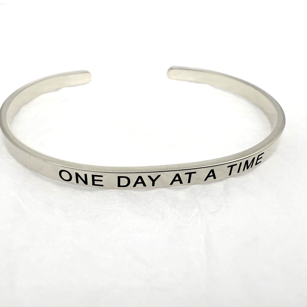 Image of Flash Sale ALL 3 BRACELETS - One Day At A Time (Rose Gold, Gold Steel Silver) for a 35% Discount.