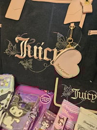 Image 1 of Juicy Couture Wing It Tote Meets Kuromi Bundle *