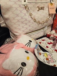 Image 5 of Juicy Couture Bling Bling Weekender Tote Meets Hello Kitty Bundle 