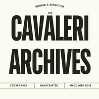 Image 1 of B.K. Cavaleri Stickers
