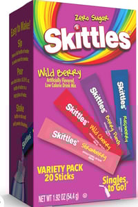 Image 3 of Skittles Powder Drink Mix