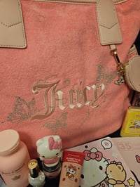 Image 6 of Juicy Couture Wingin It Tote Meets Hello Kitty Bundle *