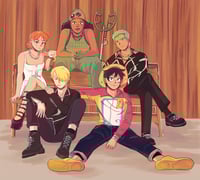 OP Streetwear Art Print