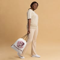 Image 6 of HODL QUEEN Drawstring bag