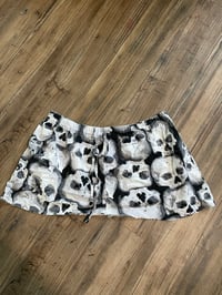 Image 1 of Skull mini skirt (M)
