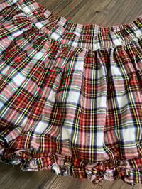 Image 2 of Plaid mini skirt (M) 