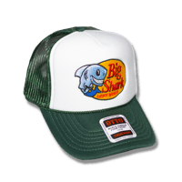 Image 4 of Big Shark Trucker Hat