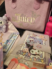 Image 5 of Angelas CUSTOM RESERVED Juicy Couture Wing It Satchel Meets Kuromi Bundle 