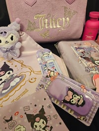 Image 6 of Angelas CUSTOM RESERVED Juicy Couture Wing It Satchel Meets Kuromi Bundle 