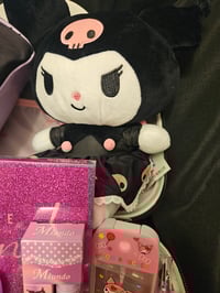 Image 2 of Amandas Custom RESERVED Kuromi Black Makeup Case Bundle *