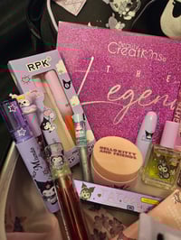 Image 6 of Amandas Custom RESERVED Kuromi Black Makeup Case Bundle *