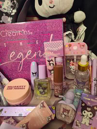 Image 7 of Amandas Custom RESERVED Kuromi Black Makeup Case Bundle *