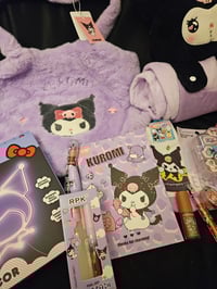 Image 3 of Kuromi Fluffy Shoulder Bag Bundle 