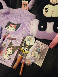 Image 4 of Kuromi Fluffy Shoulder Bag Bundle 