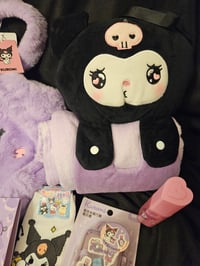 Image 5 of Kuromi Fluffy Shoulder Bag Bundle 