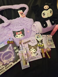 Image 6 of Kuromi Fluffy Shoulder Bag Bundle 