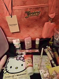 Image 6 of Juicy Couture Domed Weekender Bag Meets Hello Kitty Bundle 