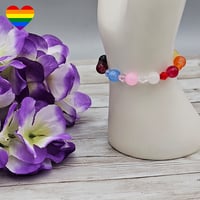 Image 2 of Kids Pride Flag Bracelet