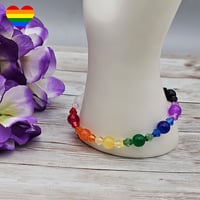 Image 3 of XL Pride Flag Bracelet 