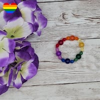 Image 4 of Kids Pride Flag Bracelet