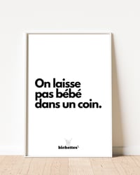 Image 3 of Affiche à message - Format A4