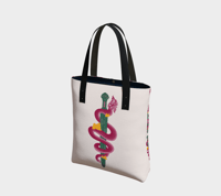 Image 1 of Naga Sword Tote Bag
