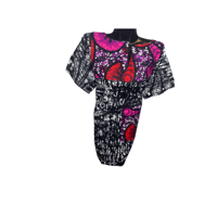 Ankara print dress 