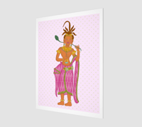 Angkor Wat Devata Art Print