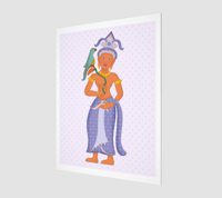 Prasat Sikhoraphum Devata Art Print