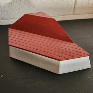 Image of Modern cement bench plus free curb