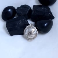 Image 1 of Huia Sixpence Coin Locket