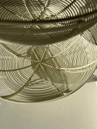 Image 3 of Cream Tiered Wire Basket