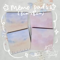 Image 1 of Memo Pads (8cm x 8cm)