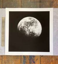 Image 2 of Waxing Gibbous Moon Print Large