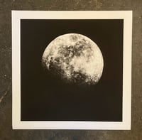 Image 4 of Waxing Gibbous Moon Print Large