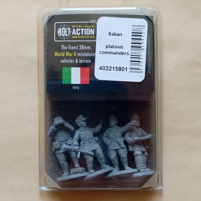 Italian Platoon Commanders