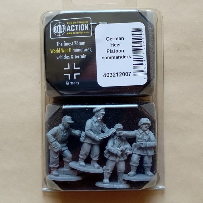  German Heer Platoon Commanders (1943-45)