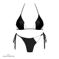Image 1 of BLACK PEARLS BIKINI SET - FINALL SALE!