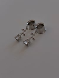 Image 2 of Rose Stems (Silver)
