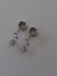 Image 4 of Rose Stems (Silver)