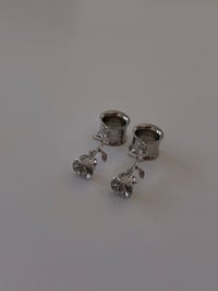 Image 3 of Rose Stems (Silver)