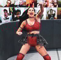 Image 2 of RING WORN Billie Kay red & black gear