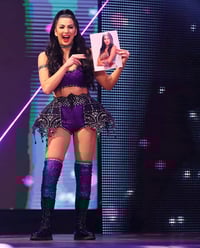 Image 1 of RING WORN Billie Kay purple gear