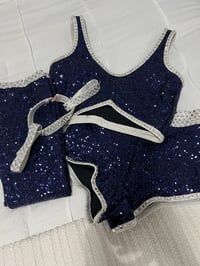 Image 3 of RING WORN Billie Kay navy blue gear
