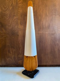 Image 1 of Lampadaire vintage en bois massif