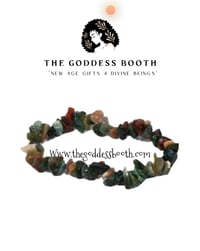 Image 1 of Indian Agate Chip Bracelet
