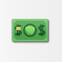 Image 1 of Bikini Bottom Dollar Credit Card Skin