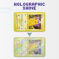 Image 2 of Pikachu Holographic Effect Credit Card Skin
