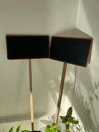 Image 2 of Wooden Blackboard Stakes